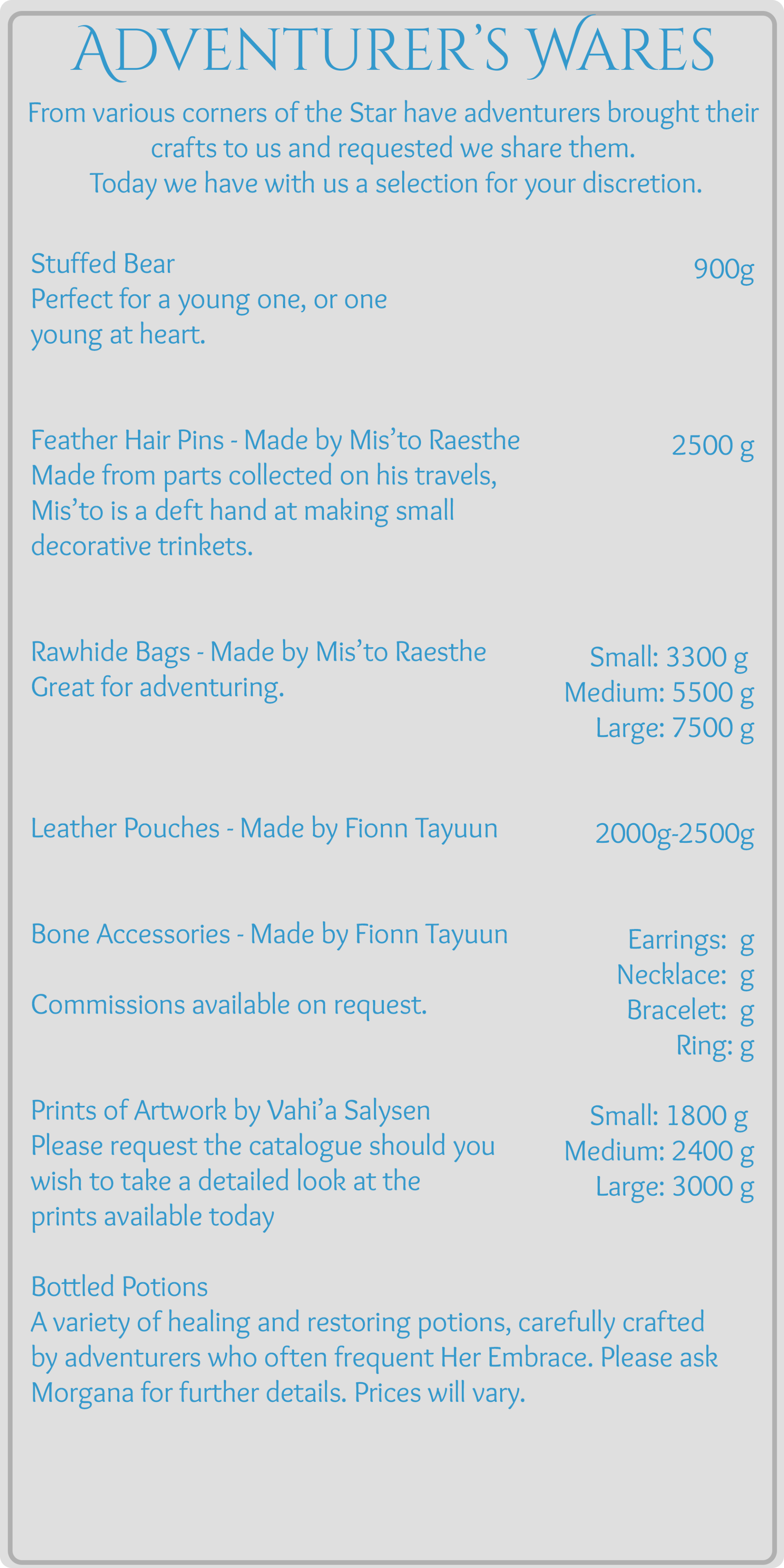 Her Embrace Silver Valkyrie Events Mist Lich Light Roleplay Venue Library