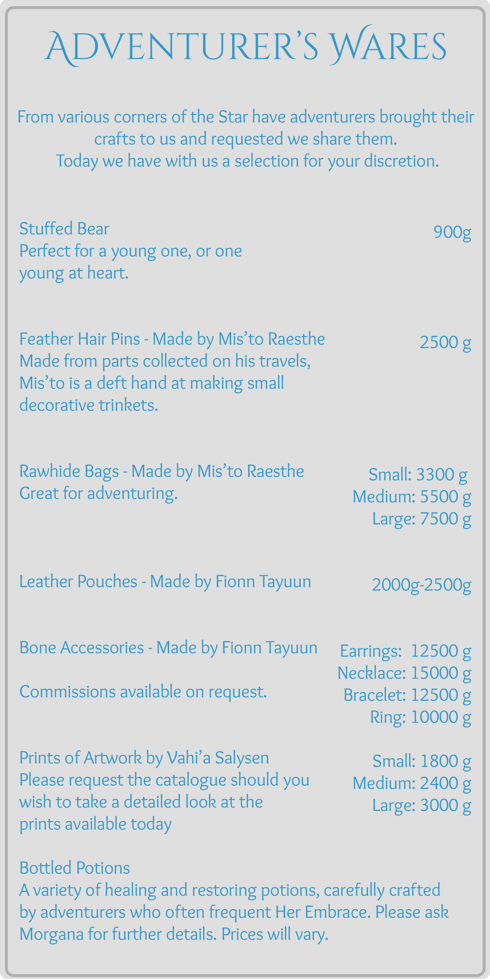 Her Embrace Silver Valkyrie Events Mist Lich Light Roleplay Venue Library